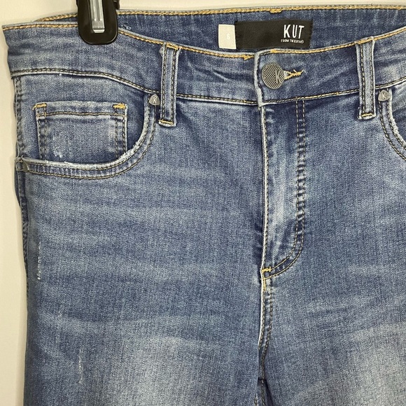 Kut From The Kloth Connie High Rise Raw Hem Skinny - Picture 2 of 9